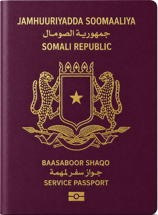 The Somali service passport